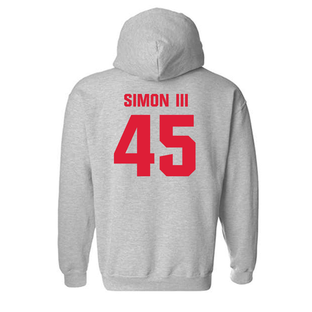 Lamar - NCAA Football : Albert Simon III - Classic Shersey Hooded Sweatshirt-1