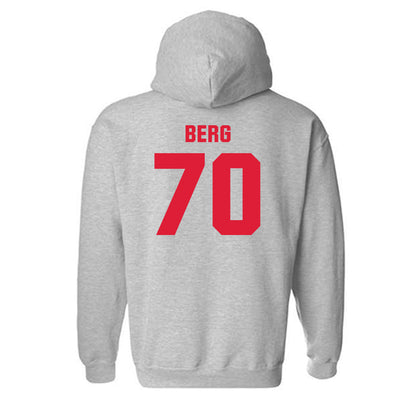 Lamar - NCAA Football : Tyric Berg - Classic Shersey Hooded Sweatshirt-1
