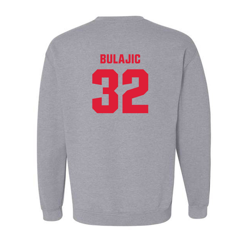 Lamar - NCAA Men's Basketball : Janko Bulajic - Classic Shersey Crewneck Sweatshirt-1