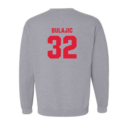 Lamar - NCAA Men's Basketball : Janko Bulajic - Classic Shersey Crewneck Sweatshirt-1