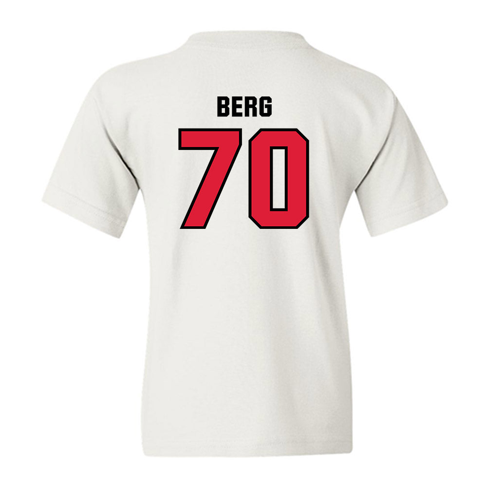 Lamar - NCAA Football : Tyric Berg - Classic Shersey Youth T-Shirt-1