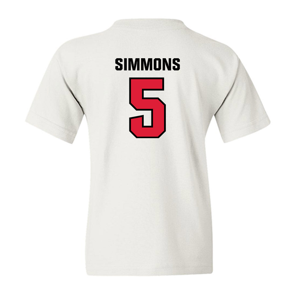 Lamar - NCAA Football : Brit Simmons - Classic Shersey Youth T-Shirt-1