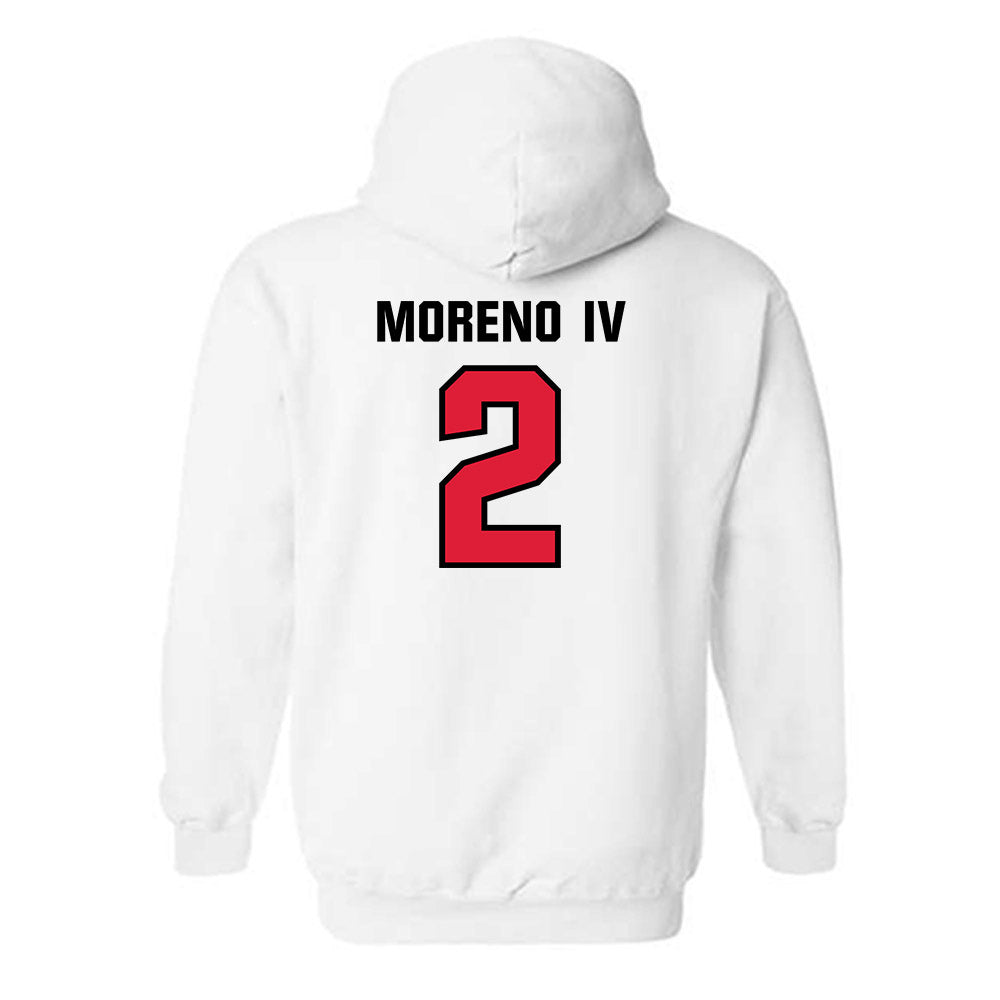 Lamar - NCAA Baseball : Heladio Moreno IV - Classic Shersey Hooded Sweatshirt-1