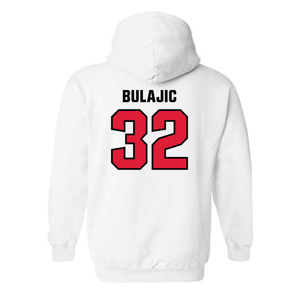 Lamar - NCAA Men's Basketball : Janko Bulajic - Classic Shersey Hooded Sweatshirt-1