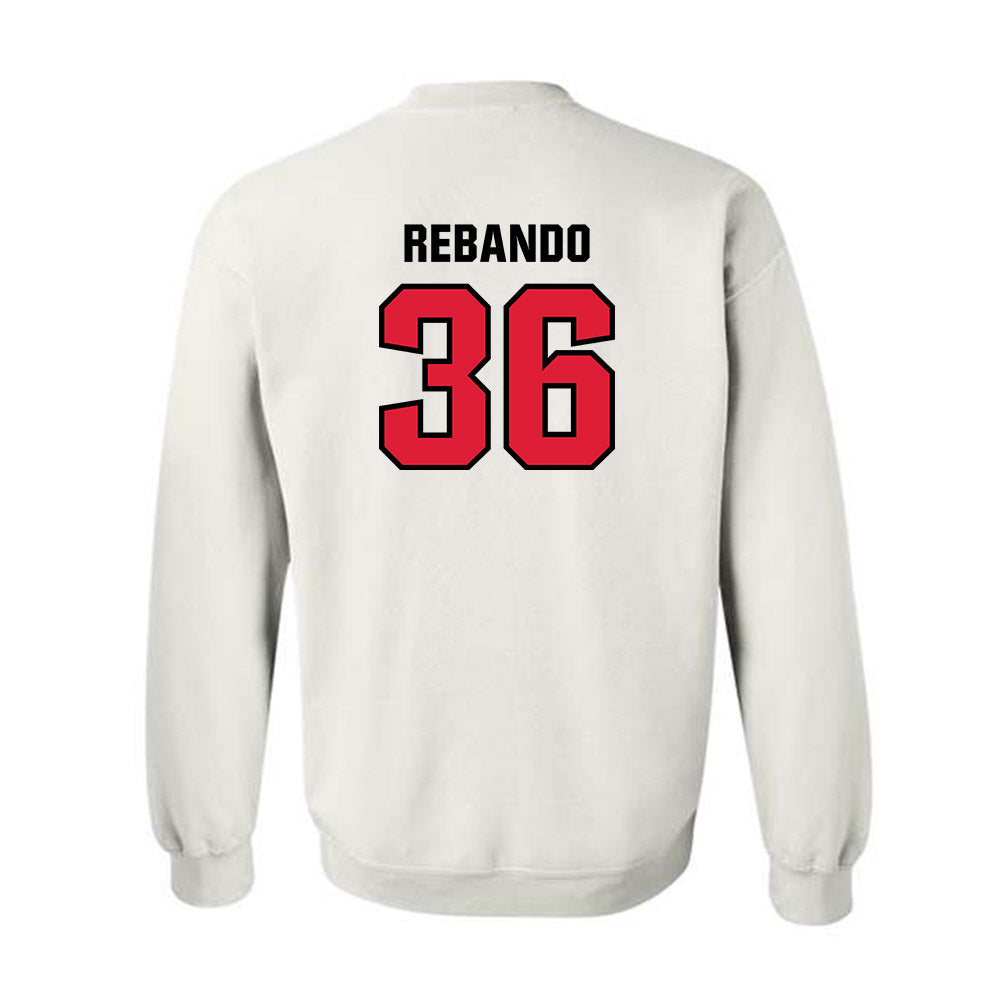 Lamar - NCAA Baseball : Hunter Rebando - Classic Shersey Crewneck Sweatshirt-1