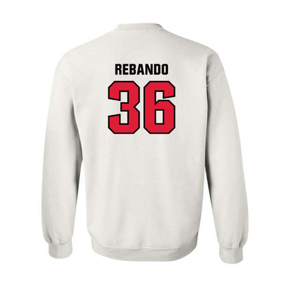 Lamar - NCAA Baseball : Hunter Rebando - Classic Shersey Crewneck Sweatshirt-1