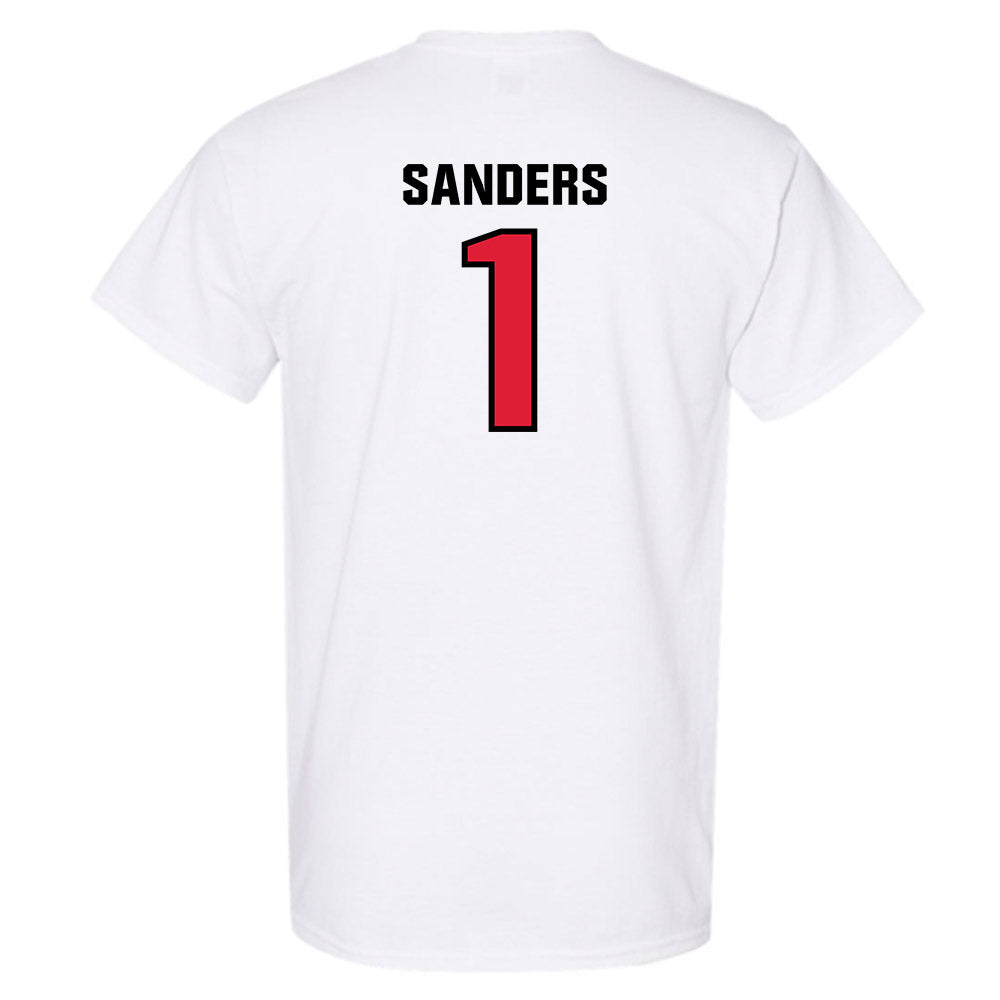 Lamar - NCAA Men's Basketball : Quinton Sanders - Classic Shersey T-Shirt-1