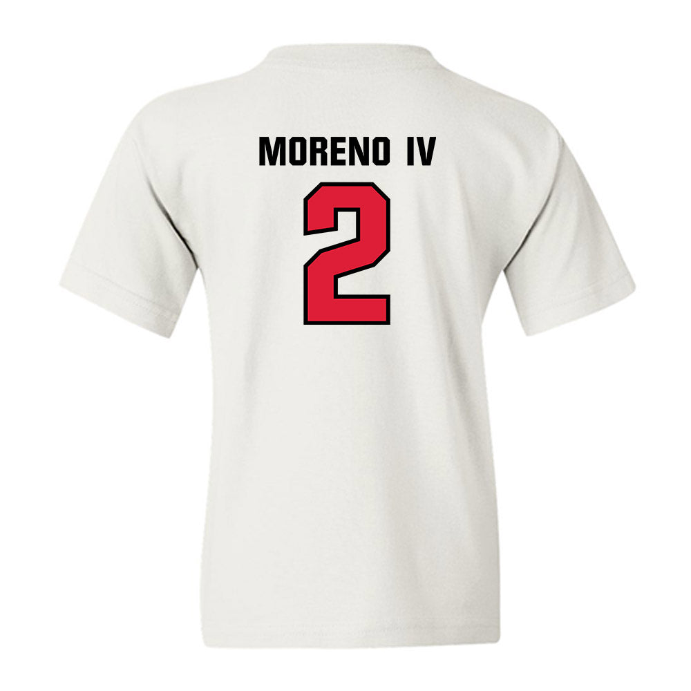 Lamar - NCAA Baseball : Heladio Moreno IV - Classic Shersey Youth T-Shirt-1