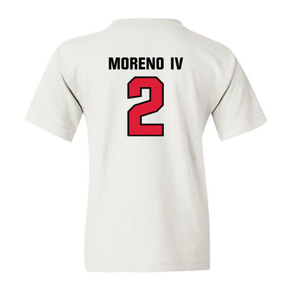 Lamar - NCAA Baseball : Heladio Moreno IV - Classic Shersey Youth T-Shirt-1