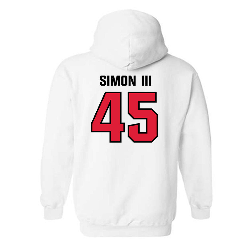 Lamar - NCAA Football : Albert Simon III - Classic Shersey Hooded Sweatshirt-1
