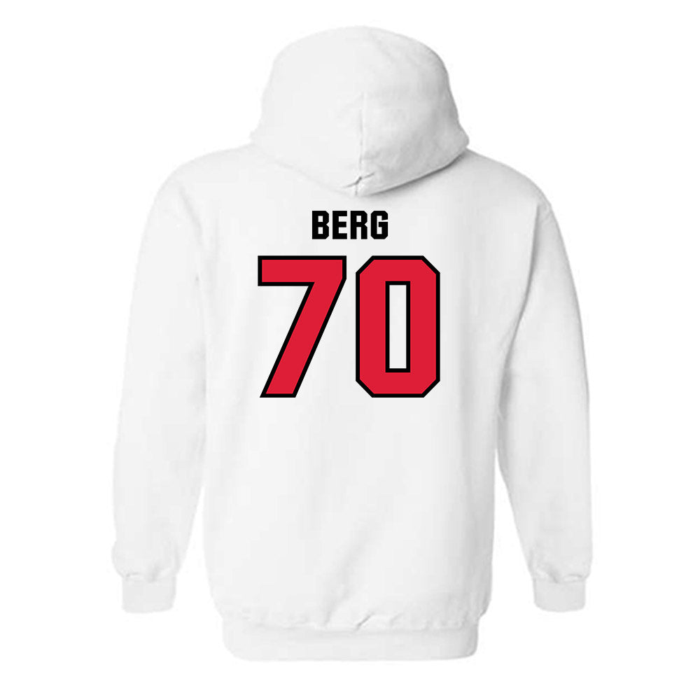 Lamar - NCAA Football : Tyric Berg - Classic Shersey Hooded Sweatshirt-1