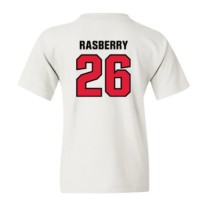 Lamar - NCAA Football : Omarion Rasberry - Classic Shersey Youth T-Shirt-1