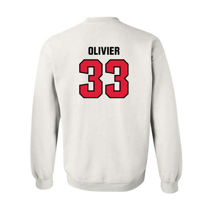Lamar - NCAA Baseball : Christopher Olivier - Classic Shersey Crewneck Sweatshirt-1