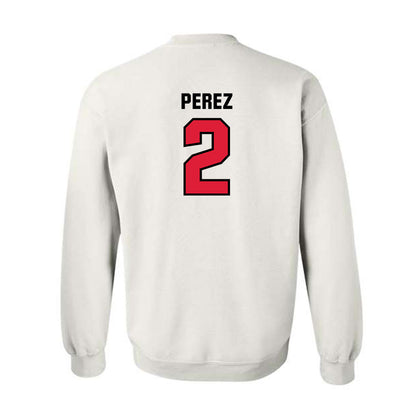 Lamar - NCAA Baseball : Andres Perez - Crewneck Sweatshirt