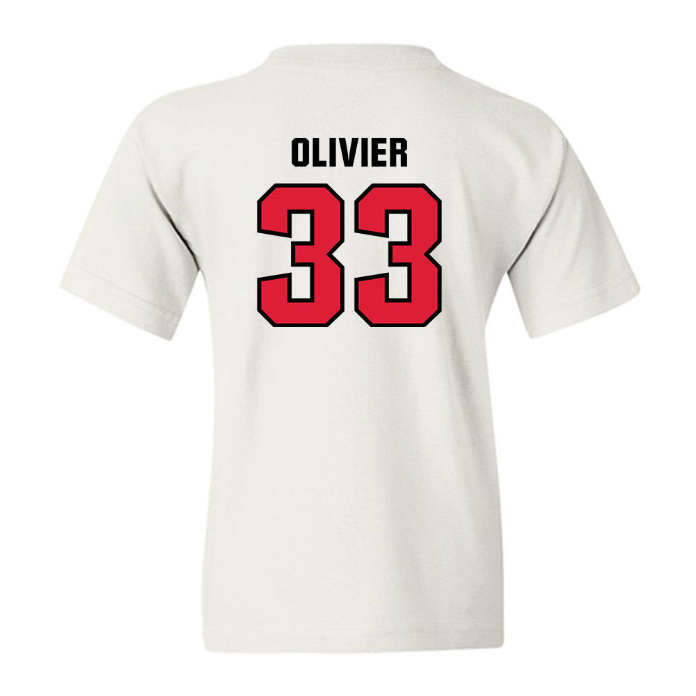 Lamar - NCAA Baseball : Christopher Olivier - Classic Shersey Youth T-Shirt-1