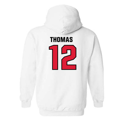 Lamar - NCAA Men's Basketball : Christian Thomas - Classic Shersey Hooded Sweatshirt-1