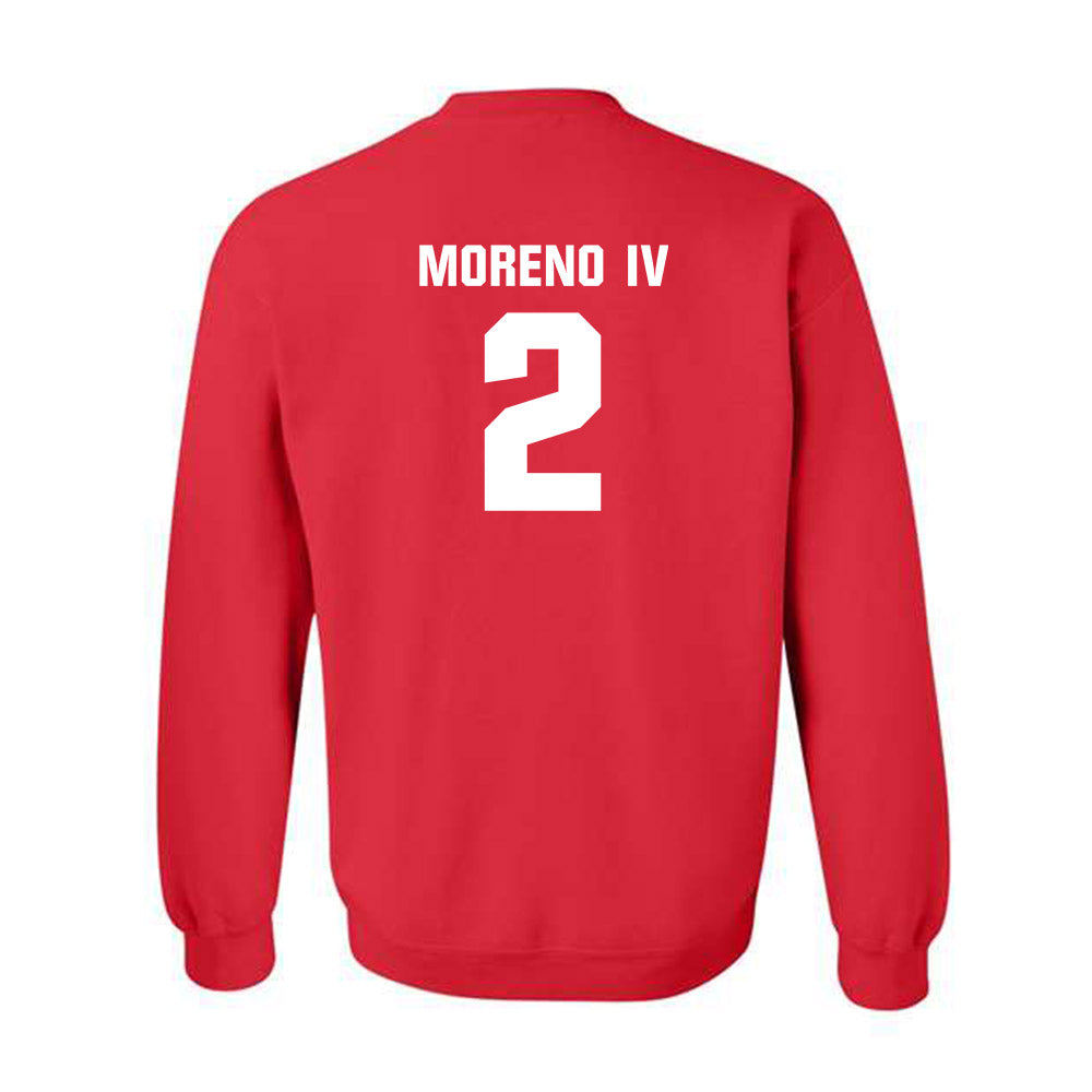 Lamar - NCAA Baseball : Heladio Moreno IV - Classic Shersey Crewneck Sweatshirt-2