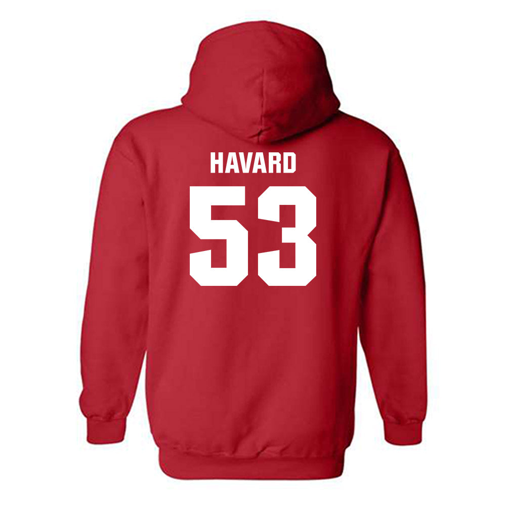 Lamar - NCAA Baseball : Peyton Havard - Classic Shersey Hooded Sweatshirt-3