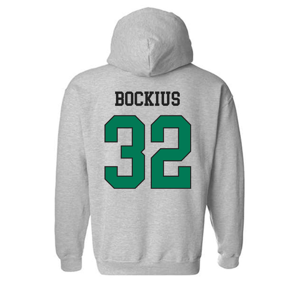 Northeastern State - NCAA Baseball : Brazen Bockius - Classic Shersey Hooded Sweatshirt-1