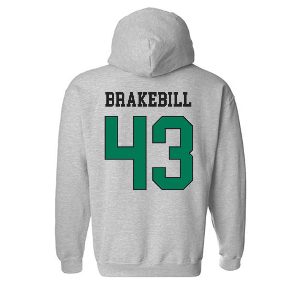 Northeastern State - NCAA Football : Kale Brakebill - Classic Shersey Hooded Sweatshirt-1