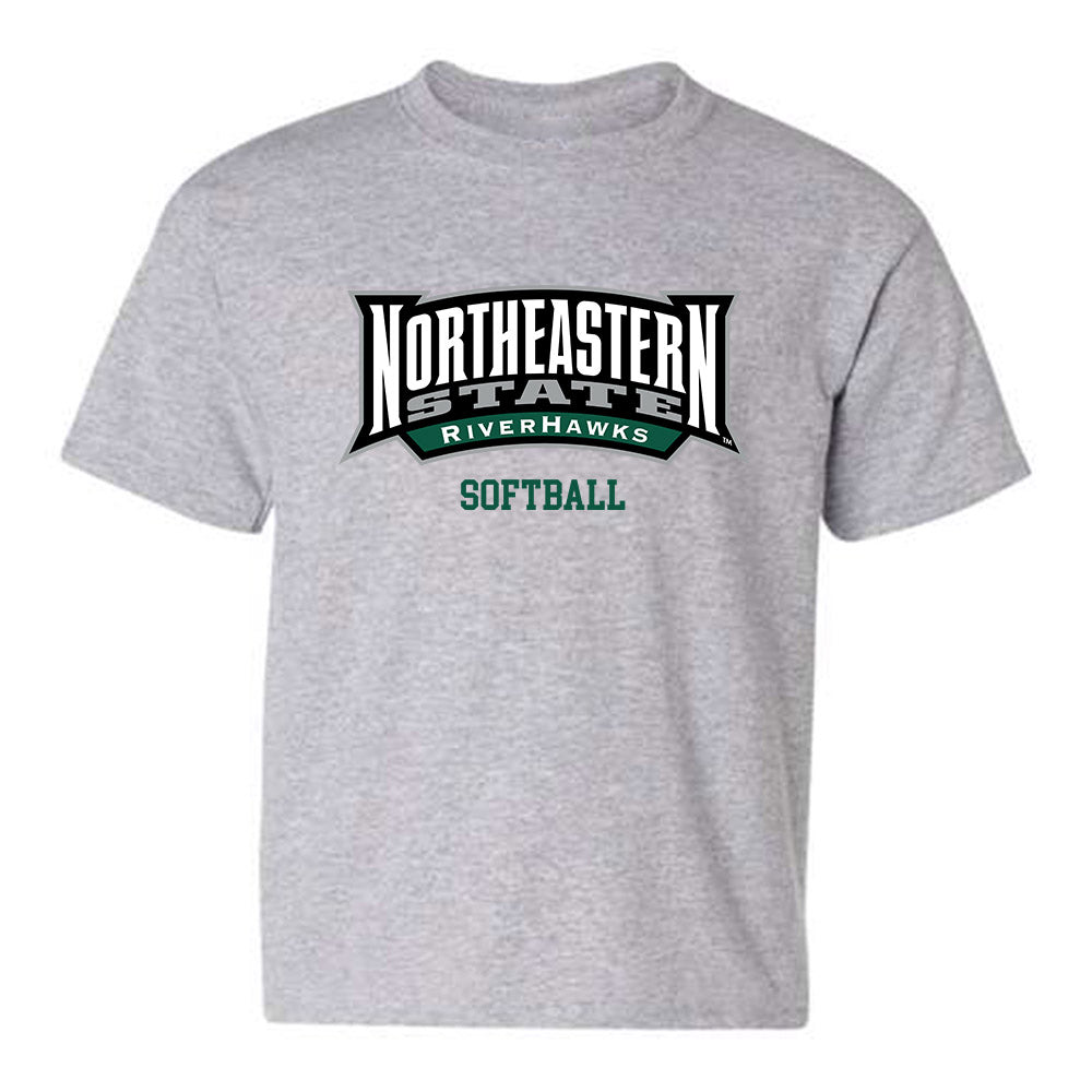 Northeastern State - NCAA Softball : Elisha Stilwell - Youth T-Shirt