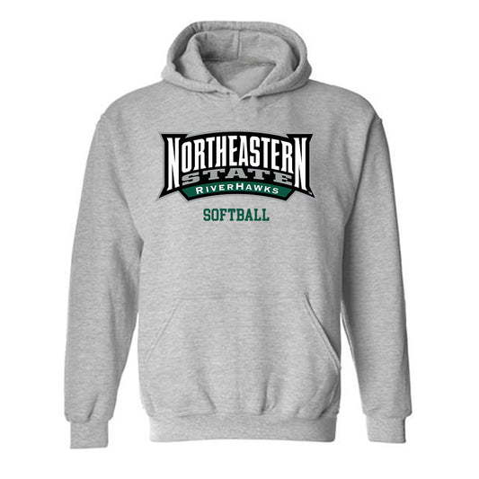 Northeastern State - NCAA Softball : Victoria Leslie - Hooded Sweatshirt