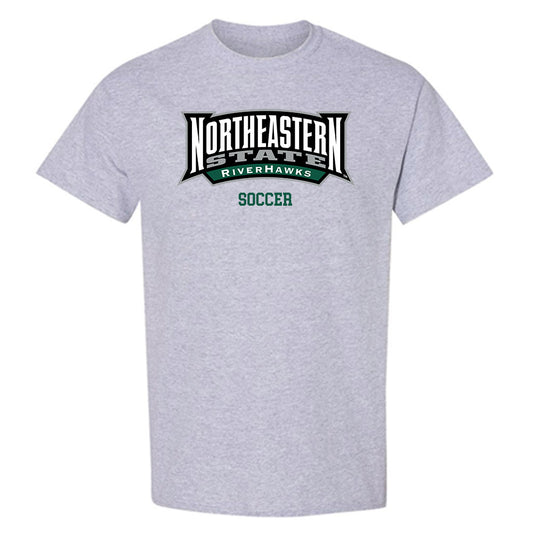 Northeastern State - NCAA Men's Soccer : Erik Quiroz - T-Shirt