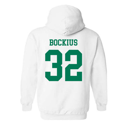 Northeastern State - NCAA Baseball : Brazen Bockius - Classic Shersey Hooded Sweatshirt-1