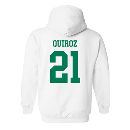 Northeastern State - NCAA Men's Soccer : Erik Quiroz - Classic Shersey Hooded Sweatshirt-1