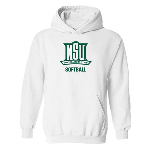 Northeastern State - NCAA Softball : Victoria Leslie - Hooded Sweatshirt