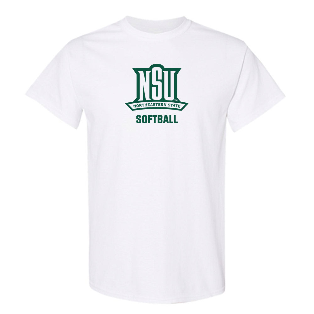 Northeastern State - NCAA Softball : Macie Sawney - Classic Shersey T-Shirt-0