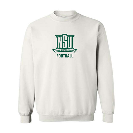 Northeastern State - NCAA Football : Cayson Badley - Classic Shersey Crewneck Sweatshirt-0