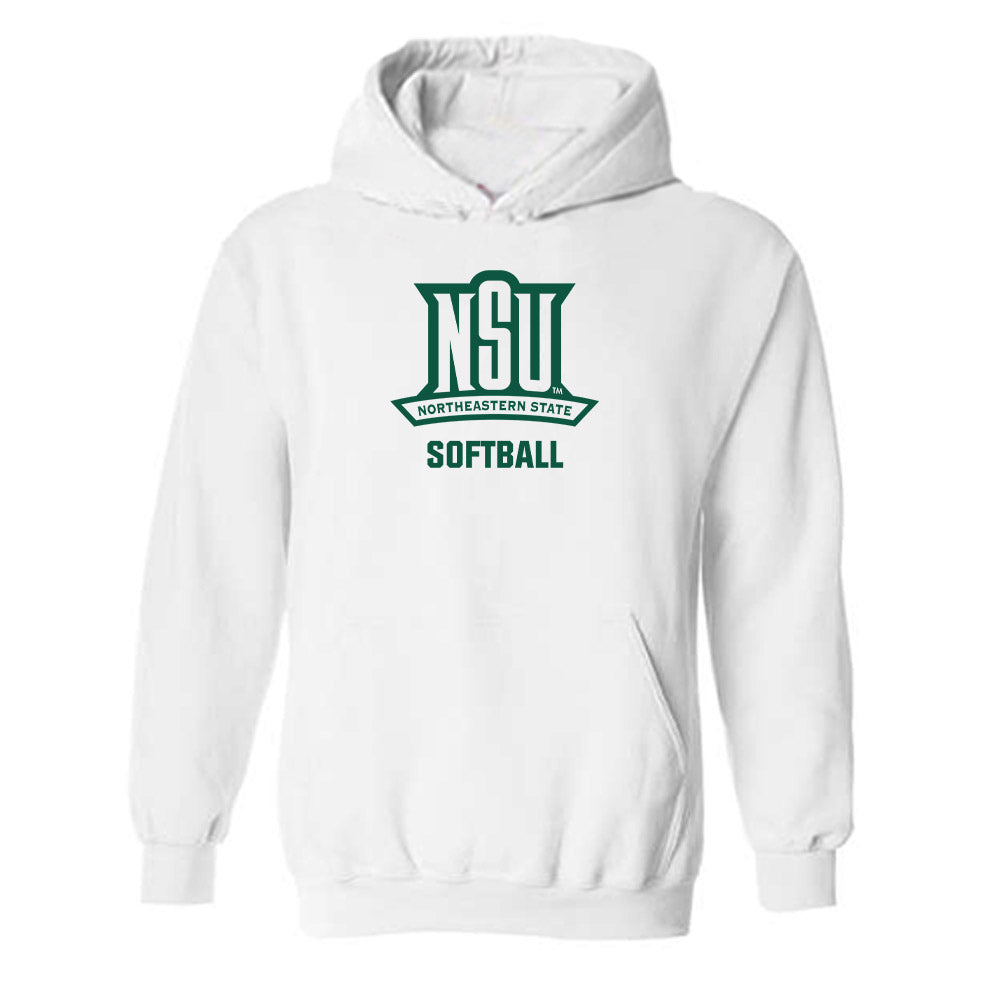 Northeastern State - NCAA Softball : Brynn Burchfield - Hooded Sweatshirt