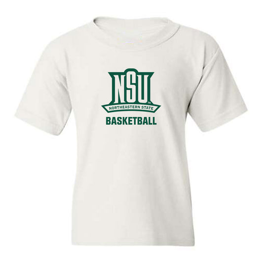 Northeastern State - NCAA Men's Basketball : Caison Hartloff - Youth T-Shirt