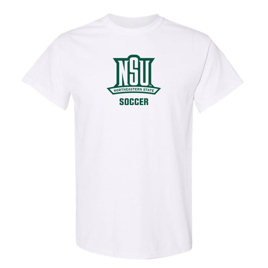 Northeastern State - NCAA Men's Soccer : Erik Quiroz - T-Shirt