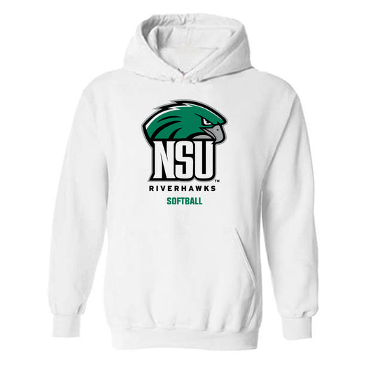 Northeastern State - NCAA Softball : Madelyn Speer - Classic Shersey Hooded Sweatshirt-0
