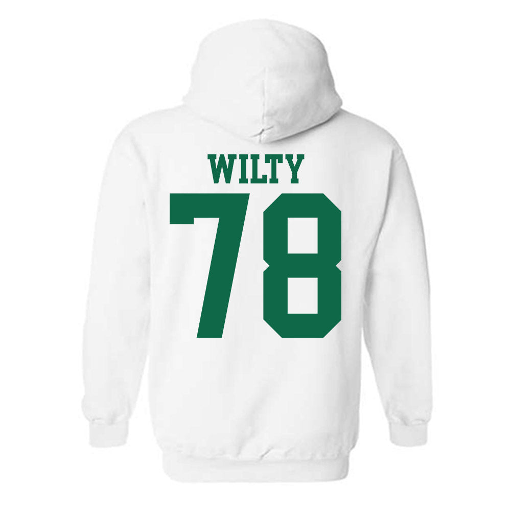 USF - NCAA Football : Jack Wilty - Sports Shersey Hooded Sweatshirt