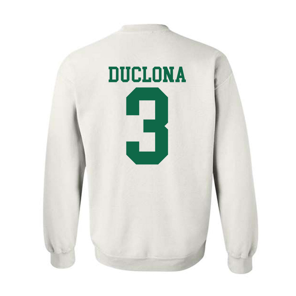 USF - NCAA Football : jonas duclona - Sports Shersey Crewneck Sweatshirt-1