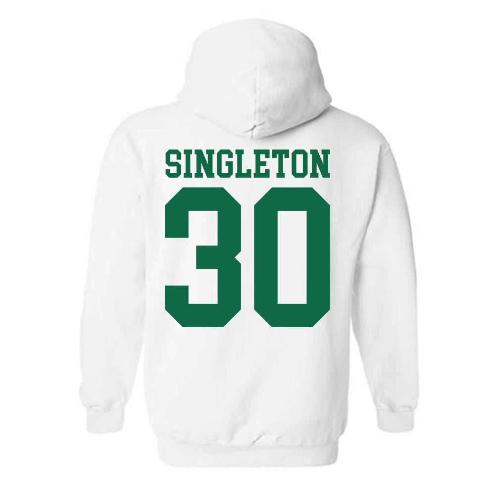 USF - NCAA Football : Ira Singleton - Sports Shersey Hooded Sweatshirt-1