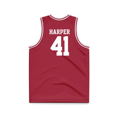 Alabama - Football Alumni : Roman Harper - Basketball Jersey-1