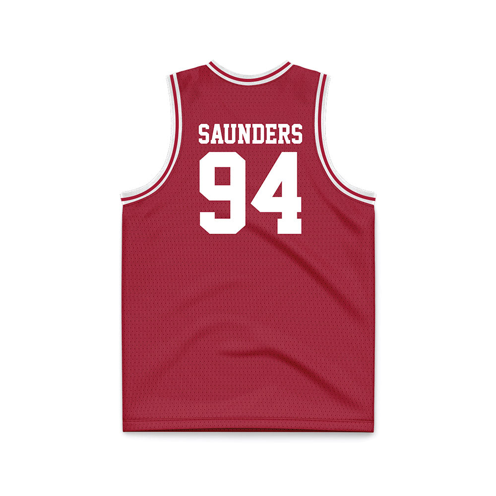 Alabama - Football Alumni : Keith Saunders - Basketball Jersey