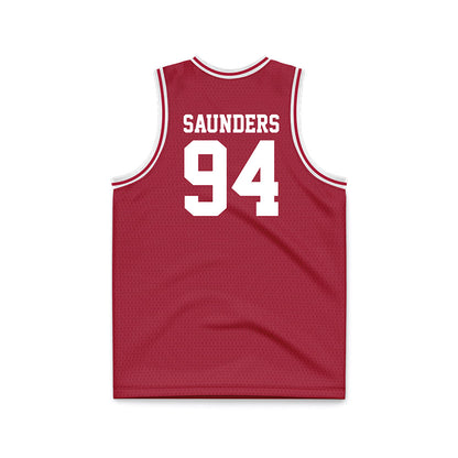 Alabama - Football Alumni : Keith Saunders - Basketball Jersey