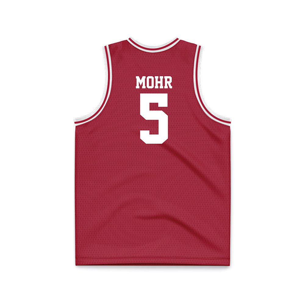 Alabama - Football Alumni : Chris Mohr - Basketball Jersey