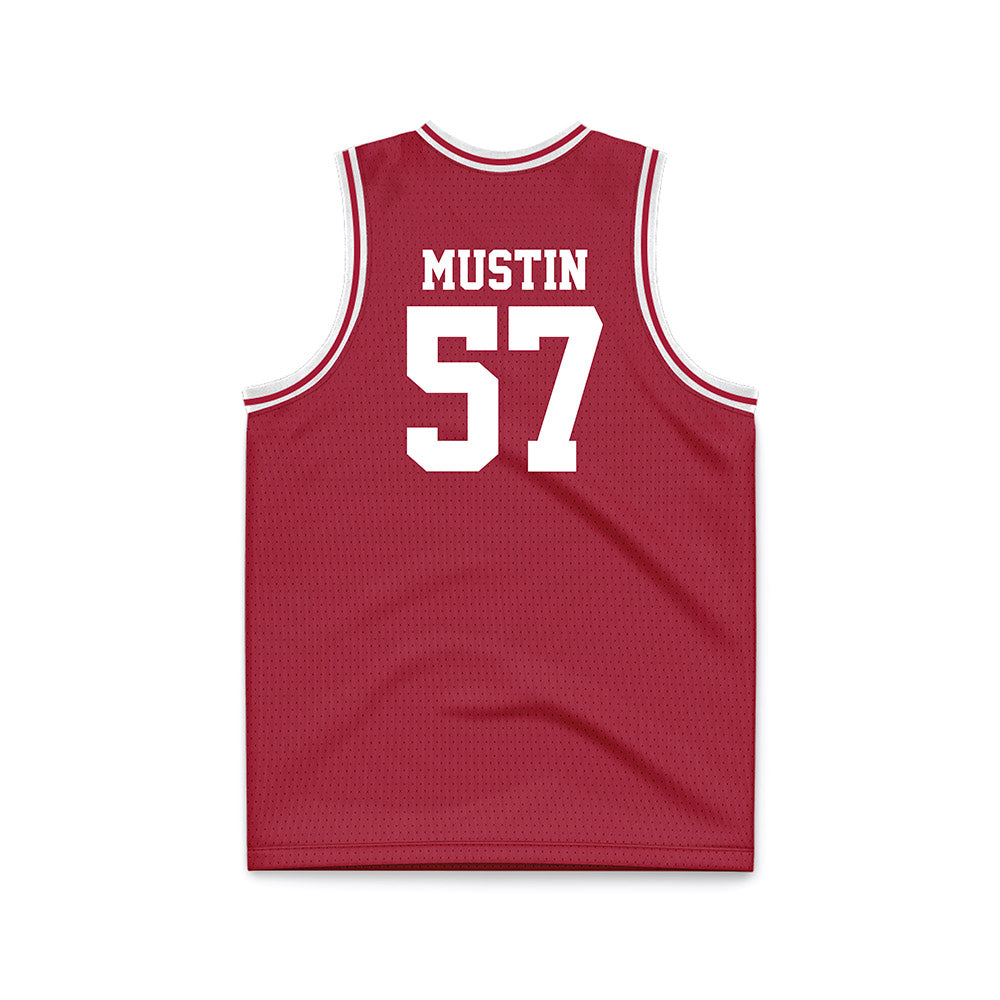 Alabama - Football Alumni : William Mustin - Basketball Jersey