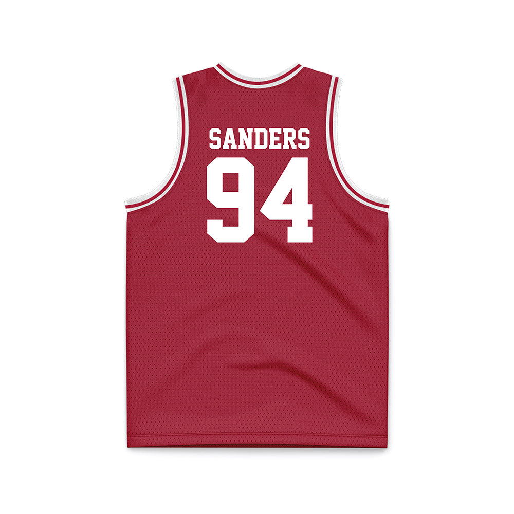 Alabama - Football Alumni : Derek Sanders - Basketball Jersey