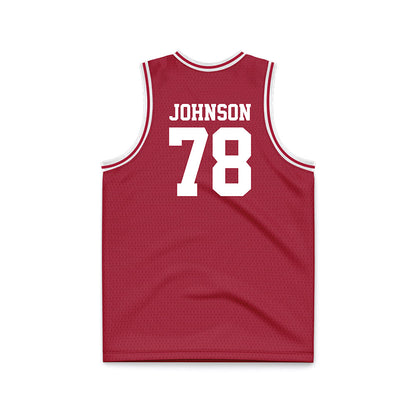 Alabama - Football Alumni : Mike Johnson - Basketball Jersey