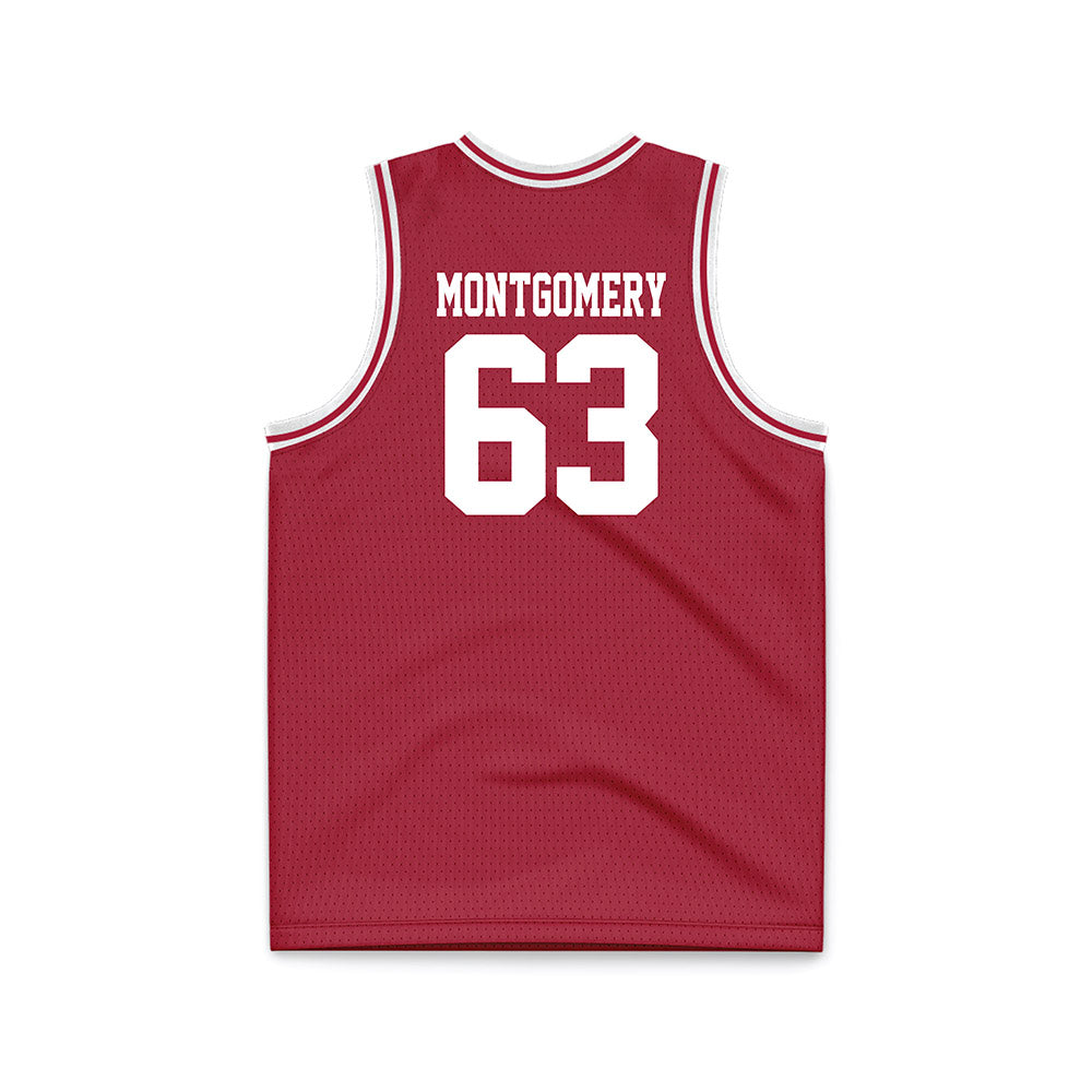 Alabama - Football Alumni : Greg Montgomery - Basketball Jersey