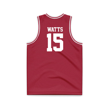 Alabama - Football Alumni : William Watts - Basketball Jersey