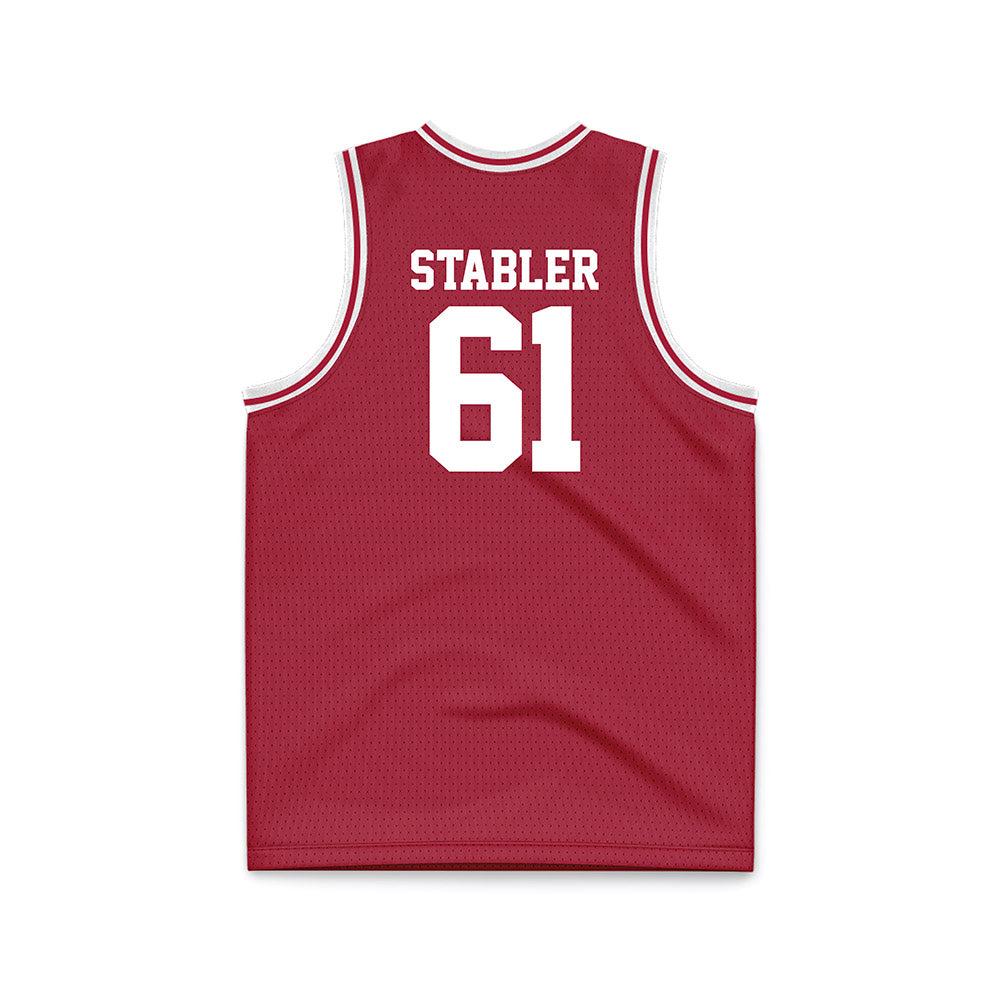 Alabama - Football Alumni : BJ Stabler - Basketball Jersey