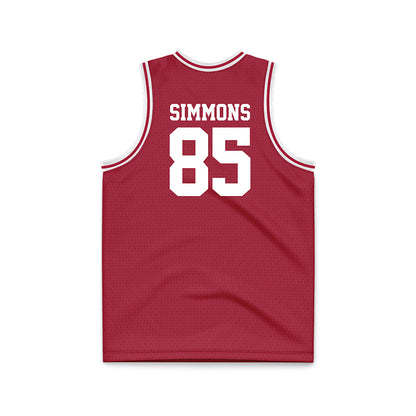 Alabama - Football Alumni : Jim Simmons - Basketball Jersey